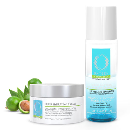 SUPER HYDRATING CREAM &amp; DOUBLE-ACTION EYE MAKEUP REMOVER