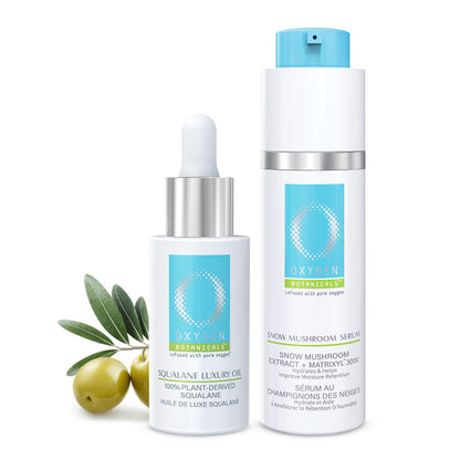 SQUALANE LUXURY OIL AND SNOW MUSHROOM SERUM